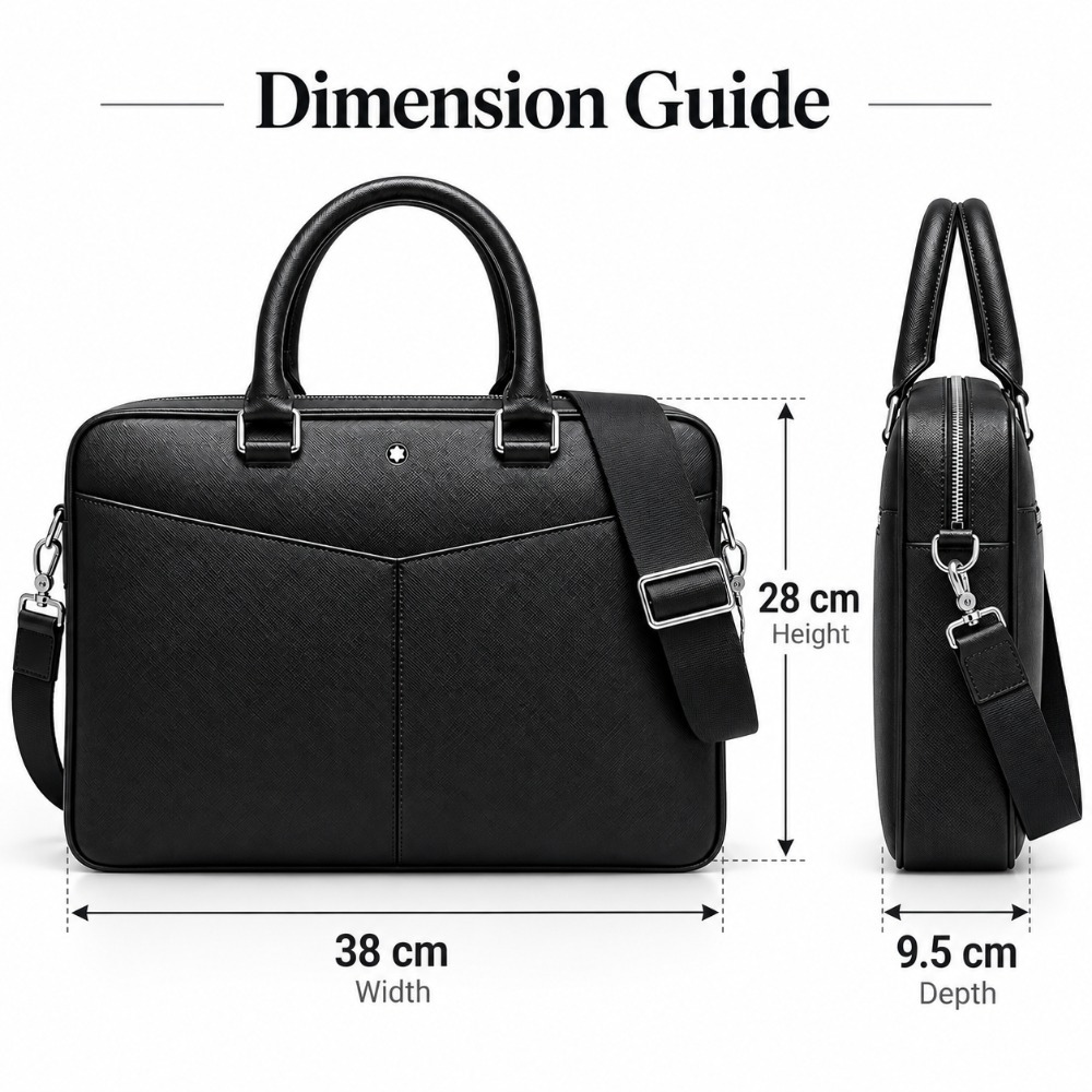 Luxury Men Business Briefcase  - Luxury Bags Tote ulasan dan harga