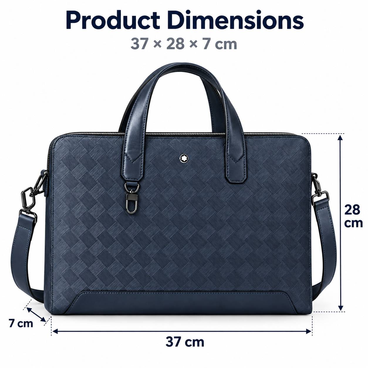 Luxury Men's Slim Business Bri - Luxury Bags Tote ulasan dan harga